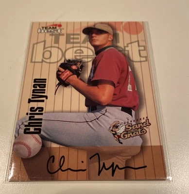 1998 Team Best Chris Tynan Savannah Sand Gnats Autograph Auto Card AR20* - Image 1 of 2