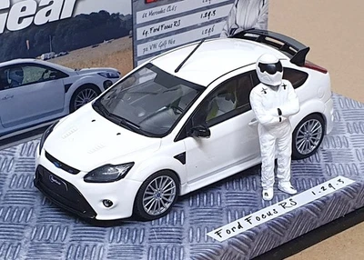 Minichamps escala 1/43 519 438810 - Top Gear Ford Focus RS + figura Stig - blanco Foto 1 de 4