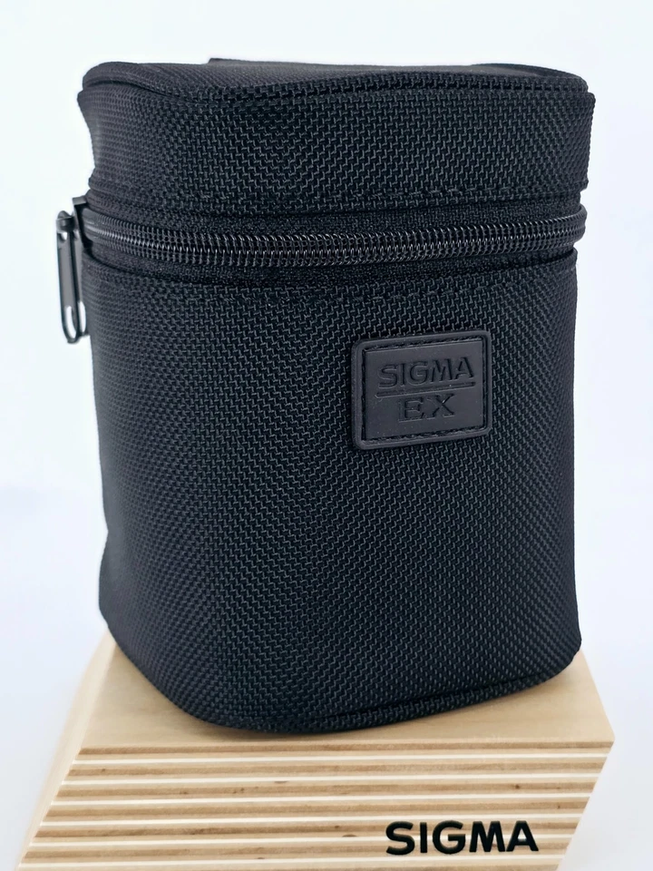 🌸[как новый] Чехол для объектива Sigma EX 3,5 дюйма x 3,5 дюйма x 5 дюймов для объектива 50/85/105 мм из Японии - Изображение 1 из 4