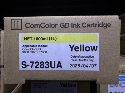 Tinta ComColor GD genuina S-7283UA amarilla para Riso Comcolor GD9630/9631/7330 - Imagen 1 de 3