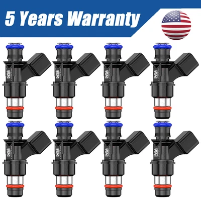 8X Inyector de combustible para Chevy Silverado 1500 Tahoe GMC Sierra 1500 Yukon 2007-2009 Foto 1 de 4