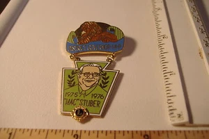 ~DISTRICT GOVERNOR - 14 - P~1975 -1976  "MAC" STUBER~LIONS PIN~ - Picture 1 of 2