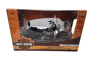 American Muscle Ertl Harley Davidson 2004 Heritage Softail Classic Series 4 1:10 - Picture 1 of 10