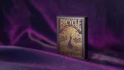 Bicycle Official PURPLE PEACOCK Playing Cards. Deck/Poker/Magic/Magician