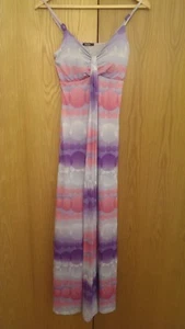 NEW Pink & Purple Stella Dress with inbuilt bra Size L - Picture 1 of 5