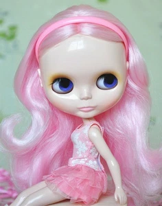 Muñeca desnuda de cabello rosa Takara 12" Neo Blythe de fábrica TBO251 - Imagen 1 de 2