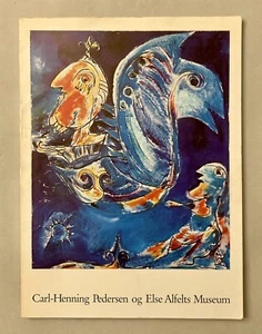 Carl Henning Pedersen SIGNED by the artist to museum director CoBrA 1976 catalog - Picture 1 of 8