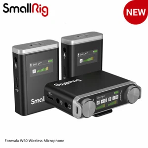 SmallRig W60 2.4G Dual Channe Wireless Microphone System For Camera/Phone 3487 - Picture 1 of 11