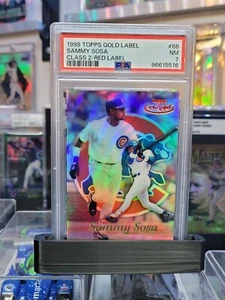 1999 TOPPS GOLD LABEL CLASS 2 RED #66 SAMMY SOSA #/50 - Picture 1 of 2
