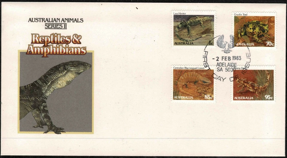 Australia 1983 Australian Animals (Series II) FDC - Set Of Four Stamps - Mint - Image 1 of 1