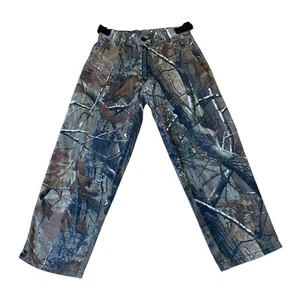 Scent Shield Camoflauge REALTREE Hunting Pants w/ Pockets Sz Medium Youth Unisex - Picture 1 of 6