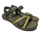 Merrell District Kindra Sandals Slingback Green Outdoor Comfort Women 7/38