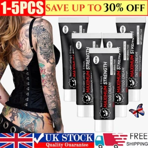 1-5X Tattoo Numibing Cream Gel 20 Grams- Up to 6 Hours Extra Strength for Tattoo - Picture 1 of 11