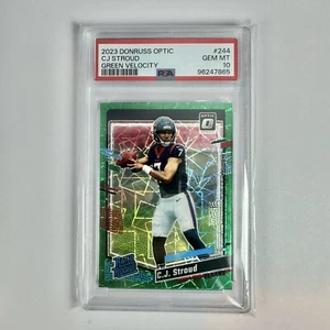 Panini Donruss Optic 2023 - Green Velocity #244 CJ Stroud SSP RC📈🔥 - Imagen 1 de 2