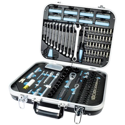 Brüder Mannesmann Q25101 QUANTOOL Tool Kit 233-Piece Comprehensive Set - Image 1 of 2