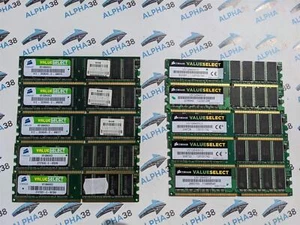 DDR 1 2 3 4 GB PC RAM 333 400 MHz DDR1 Arbeitsspeicher Computer 3200 2700 Memory - Bild 1 von 3