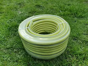 More details for garden hose pipe reel reinforced outdoor hosepipe green 15m 20m 25m 30m 50m
