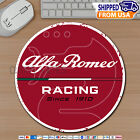 Alfa Romeo Racing Logo AR2 NONSLIP Round Neoprene Mouse Pad Desk Mat Office Gift