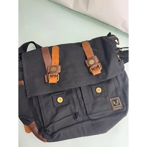 Muchuan Canvas Messenger Laptop Bag I Am Legend Black Crossbody Briefcase New - Picture 1 of 11