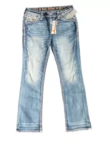 Women’s Size 32x32 Rock Revival Jeans - Kait Boot - BRAND NEW - Picture 1 of 8