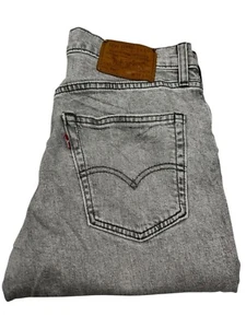 Levi's 511 Mens W31 L30 Slim Fit Skinny Leg Jeans Grey Denim Big E Premium - Picture 1 of 8