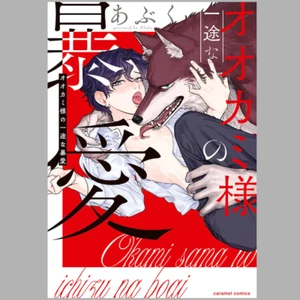 Japanese Yaoi BL Omegaverse Manga Comic / ABUKU ‘Okami sama no Ichizu na Boai’ - Picture 1 of 9