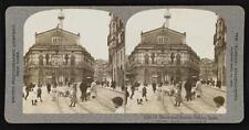 Spain Street and theatre, Bilbao, Spain Historic Old Photo