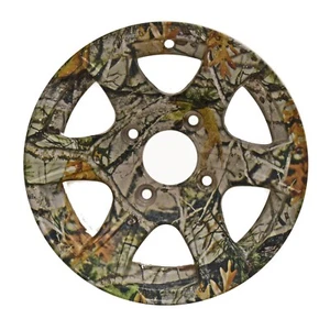 Yamaha Compatible ATV 12x8 4/110, Offset ET-12 Rear Rim Wheel Camo Design QTY:2 - Picture 1 of 5