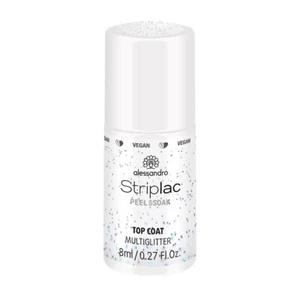 alessandro Striplac Peel or Soak Top Coat Multiglitter 8ml NEU/OVP - Bild 1 von 3