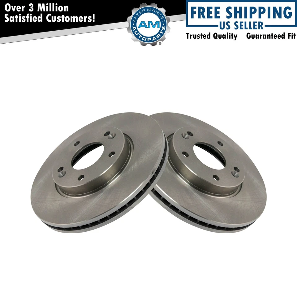 Front Brake Rotors Set For 2007-2009 Kia Rondo - Image 1 of 3