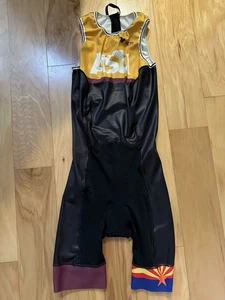 Mens Medium ASU Triathlon Suit Chamois M Arizona State University - Picture 1 of 4