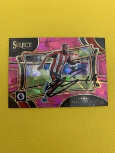 Bryan Mbeumo Signed Pink Select Card With COA - Manchester United / Cameroon - Picture 1 of 1