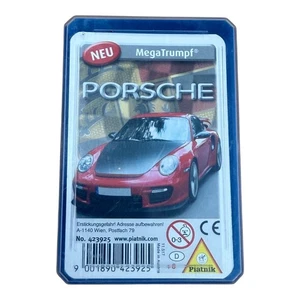 Quartett Porsche MegaTrumpf Piatnik Nr. 423925 Auto Kartenspiel - Bild 1 von 6