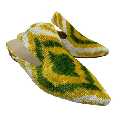 Handmade Rug Slipper US-9 (EU-39) (sole-hard leather. lining-leather) for Women - Image 1 of 4