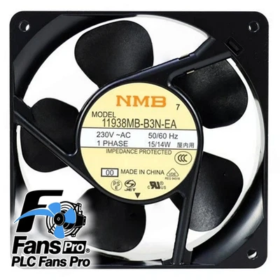 1PCS Brand New NMB 11938MB-B3N-EA-00 230VAC 15/14W 120*120*38mm Cabinet Fan - Image 1 of 3