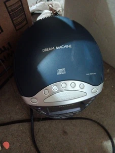Sony ICF-CD853V Dream Machine Alarm TV Weather FM/AM 4Band CD Player Clock Radio - Picture 1 of 3