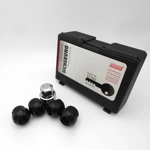 Tuercas antirrobo abiertas M14x1,5 24mm asiento esférico R14 HEX17 - Picture 1 of 5