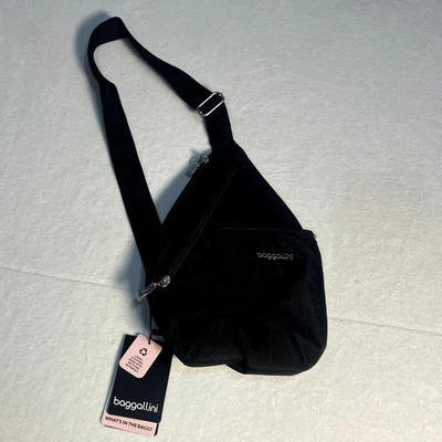 NWT Baggalini Mini Sling Bag Black  - Image 1 of 4