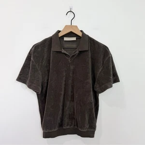 Fear of God Essentials Short Sleeve Polo Terry Size 8 - Picture 1 of 8