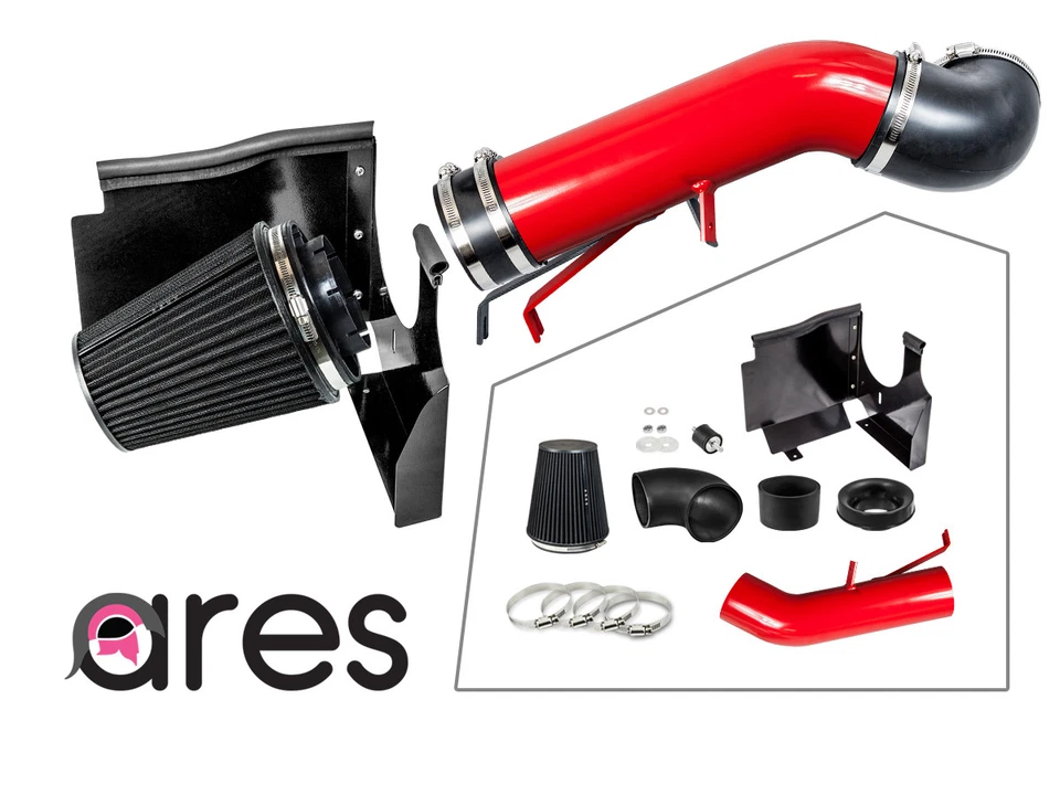 ARES RK 适用于 2000 - 2006 年育空/丹纳利/XL 4.8 5.3 6.0 V8 冷进气+加热罩 — 第 1/4 张图片