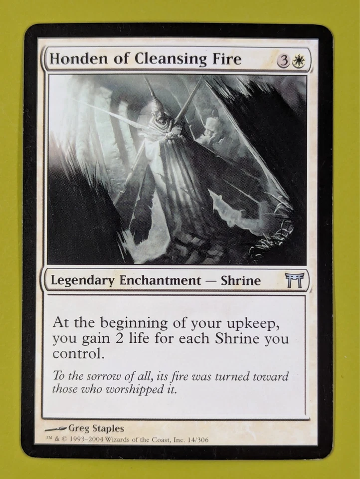 Honden of Cleansing Fire x1 Champions of Kamigawa 1x Magic the Gathering MTG - Image 1 of 1