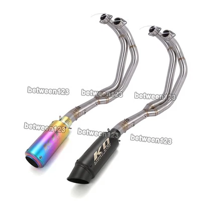 For Yamaha MT-07 FZ07 Tracer 7 XSR700 2025-2026 Exhaust System Header Link Tip - Imagen 1 de 4