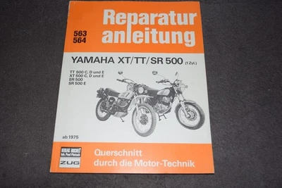 Reparaturanleitung Reparaturhandbuch Yamaha XT/TT/SR 500 ab 1975 erstklassig - Bild 1 von 4