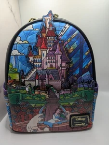 Loungefly Disney Princess Castle Series Beauty And The Beast Belle Mini Backpack - Picture 1 of 7
