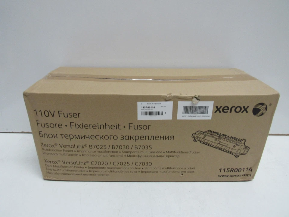 GENUINE XEROX 115R00114 (VERSALINK B7025) 110V FUSER - Immagine 1 di 1