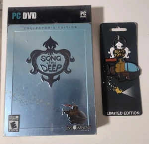Song of the Deep Collectors Edition PC Steelbook Insomniac versiegelt mit Schlüsselanhänger - Bild 1 von 5