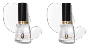 (2) Revlon SUPER LUSTROUS Nail Enamel Polish 0.5 fl oz - Clear 771 - NEW. - Picture 1 of 1