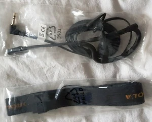 2 New Sets of Ear Pieces & swivel mics single pin & quick release motorola strap - Zdjęcie 1 z 8