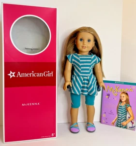 Retired American Girl Doll McKenna 2012 Doll of Year in Box, Book, Pierced Ears - Picture 1 of 6
