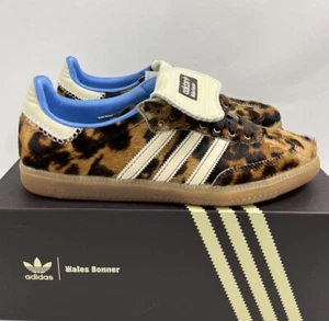 ADIDAS X WALES BONNER LEOPARD FAUX PONY SAMBA SNEAKER - Bild 1 von 14